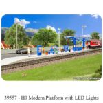 39557 - H0 Modern platform with LED lighting - Image 4