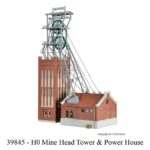 39845 - H0 Mine head tower with power house incl. drive - Image 3