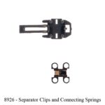 8926-Package of 8 Separator Clips and 6 Connecting Springs