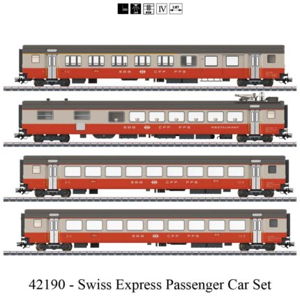 42190-Swiss Express Passenger Car Set