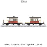 46850-Swiss Express "Sputnik" Coupling Car Set