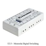 A white Adresse digital Train model switching device with the Motorola logo on a light background. Train Model & Railway Accessories available @ The Trainyard in Paarl