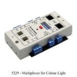 White multi-port device with RJ45 jacks