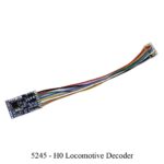 Viesmann5245 H0 Locomotive Decoder circuit board with a bundle of colored wires. Train Model & Railway Accessories available @ The Trainyard in Paarl