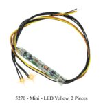 Viessmann Mini LED yellow light module with multiple wires and connections