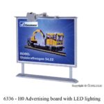 6336 - H0 Advertising board with LED lighting