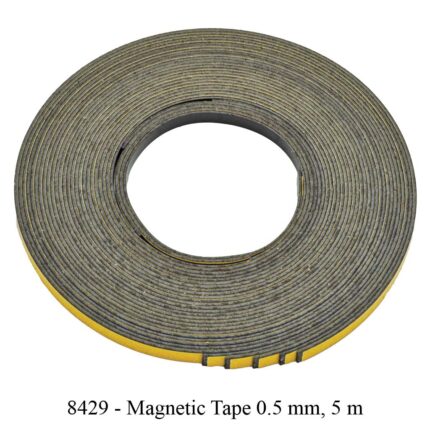 Rolled magnetic tape