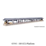 43541 - H0 ICE-Platform Vaihingen, three-part - Image 2