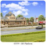 43559 - H0 Platform Baden-Baden, six-part, extendible